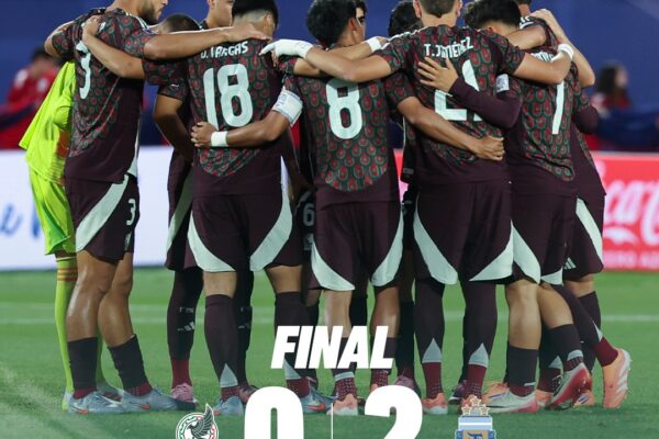 La Selección Nacional de México Sub 20 cayó 2-0 ante Argentina en los cuartos de final del Mundial Sub 20 en Chile. Imagen: @miseleccionmx.