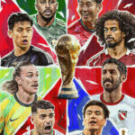 Sudáfrica, Qatar, Inglaterra, Arabia Saudita, Costa de Marfil y Senegal amarraron hoy su clasificación a la Copa Mundial de la FIFA 2026 Imagen: FIFA.