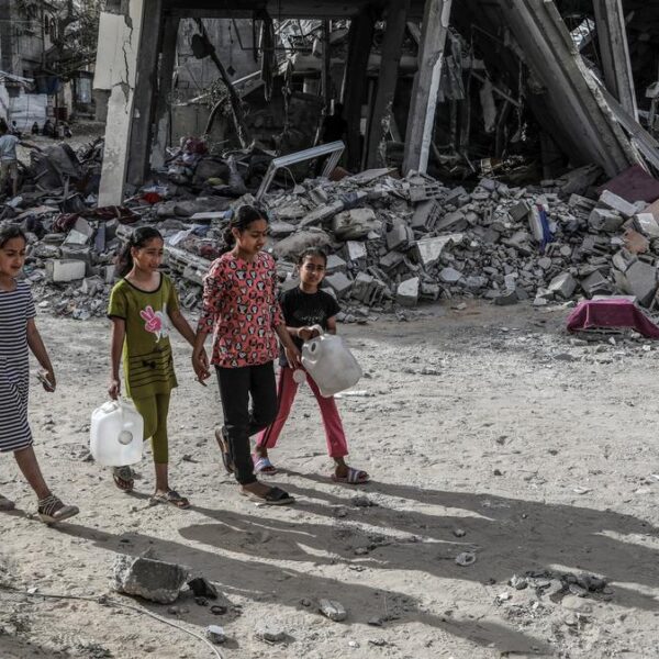 México inicia gestiones para recibir a niños palestinos que requieren atención médica. Foto: DW.