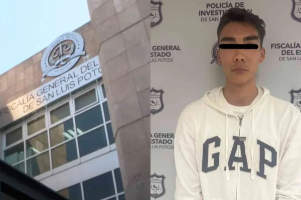 El estudiante Santiago N., de 18 años, detenido por su presunta participación en la violación grupal.