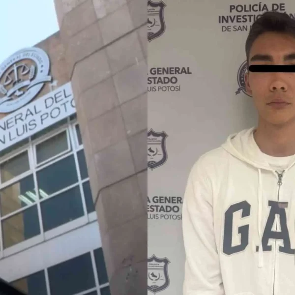 El estudiante Santiago N., de 18 años, detenido por su presunta participación en la violación grupal.