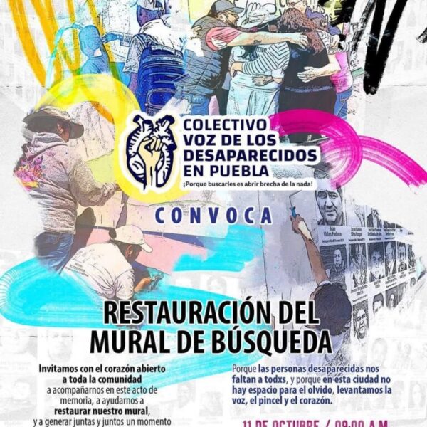 Familiares, artistas y voluntarios se reunirán este sábado 11 de octubre