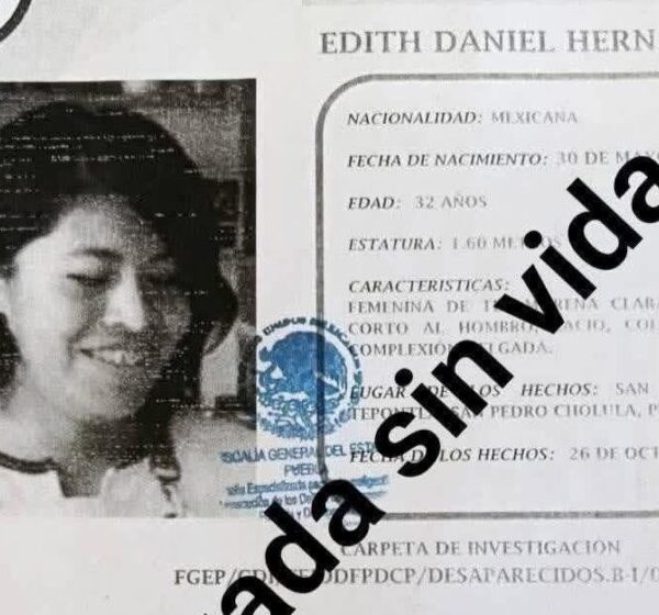 Tras tres días de búsqueda, la joven artesana Edith, de San Cristóbal Tepontla, fue localizada sin vida.