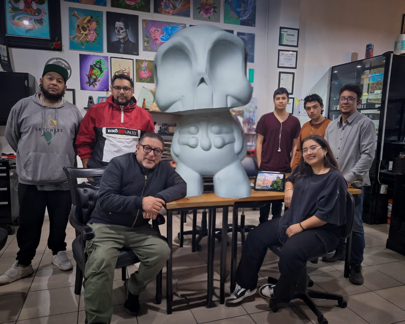 ¡Arte monumental en Texmelucan! La 12ª edición de “Me lleva la huesuda” llega al zócalo con calaveritas gigantes hechas por artistas locales e internacionales.