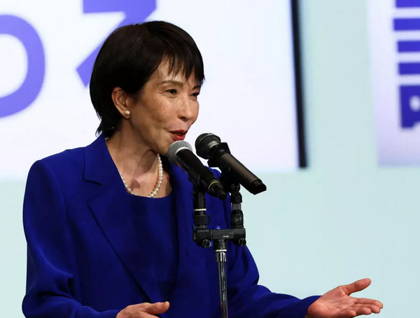 Japón vive un hecho histórico con la elección de Sanae Takaichi como nueva líder del Partido Liberal Democrático, lo que la perfila como la primera mujer en ocupar el cargo de primera ministra. Foto: Reuters.