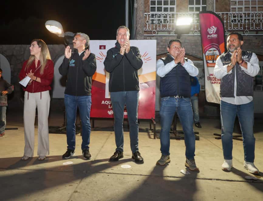 Chautla ahora tiene 100% de sus luminarias modernizadas.
