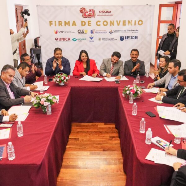 Once instituciones educativas se suman al impulso de la juventud cholulteca