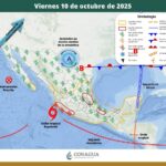 El Gobierno de la Ciudad de Puebla llamó a extremar precauciones ante el pronóstico de lluvias fuertes y rachas de viento provocadas por diversos sistemas meteorológicos que afectan el centro del país.