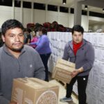 El Gobierno de la Ciudad de Puebla, a través del DIF Municipal, envió dos mil despensas a Huauchinango para apoyar a las familias afectadas por la tormenta tropical Raymond.