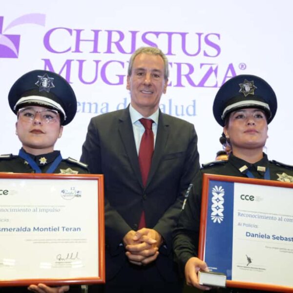 Reconoce Pepe Chedraui el valor y compromiso de policías poblanos en “Puebla Agradece”.