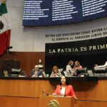 Liz Sánchez anunció que senadoras y senadores podrán donar 15 días de salario para apoyar a los damnificados.