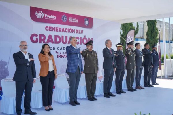 Puebla capital suma 37 nuevos policías formados con disciplina y vocación de servicio.