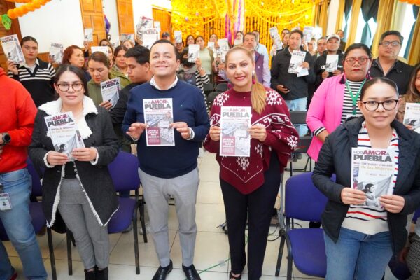 Funcionarios y medios de Texmelucan participaron en el taller “Lenguaje inclusivo y no sexista”.