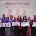 Tonantzin Fernández anunció una nueva etapa del programa “Mujeres Heroínas”, que brinda apoyo económico y psicológico a jefas de familia en San Pedro Cholula.