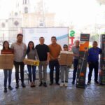 El Ayuntamiento de San Martín Texmelucan reforzó su estrategia de participación ciudadana con la entrega de herramientas de jardinería a comités vecinales.