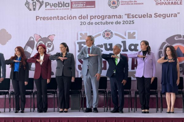 El Ayuntamiento de Puebla lanzó el programa “Escuela Segura”