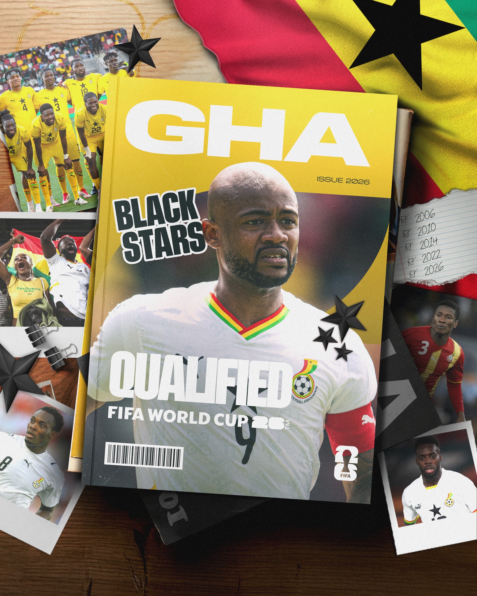 Ghana y Cabo Verde clasifican al Mundial 2026; los “Tiburones Azules” harán historia en su debut mundialista