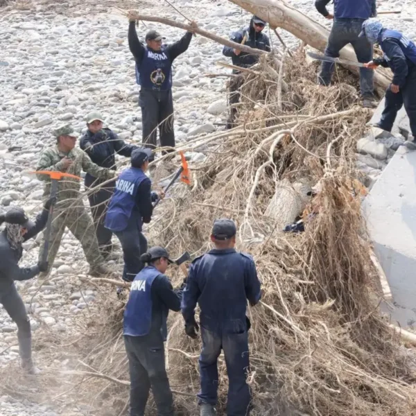 Las labores de rescate continúan en la Sierra Norte de Puebla, tras el hallazgo de la víctima 22 en la zona. FOTO: Gobierno de Puebla.