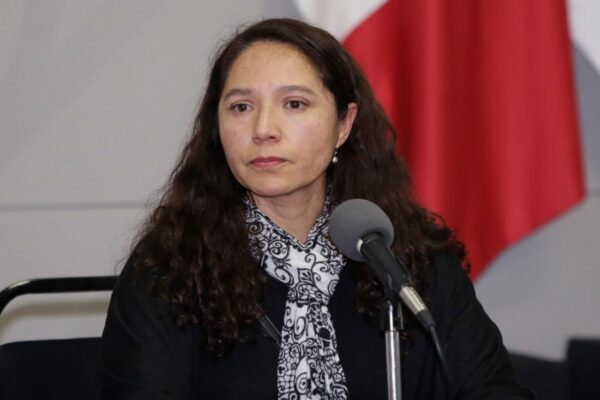 María Teresa Castro Corro, exsecretaria de Finanzas de Puebla, fue sancionada con una multa de 362 millones de pesos y 20 años de inhabilitación por desvío de recursos públicos. FOTO: Milenio.