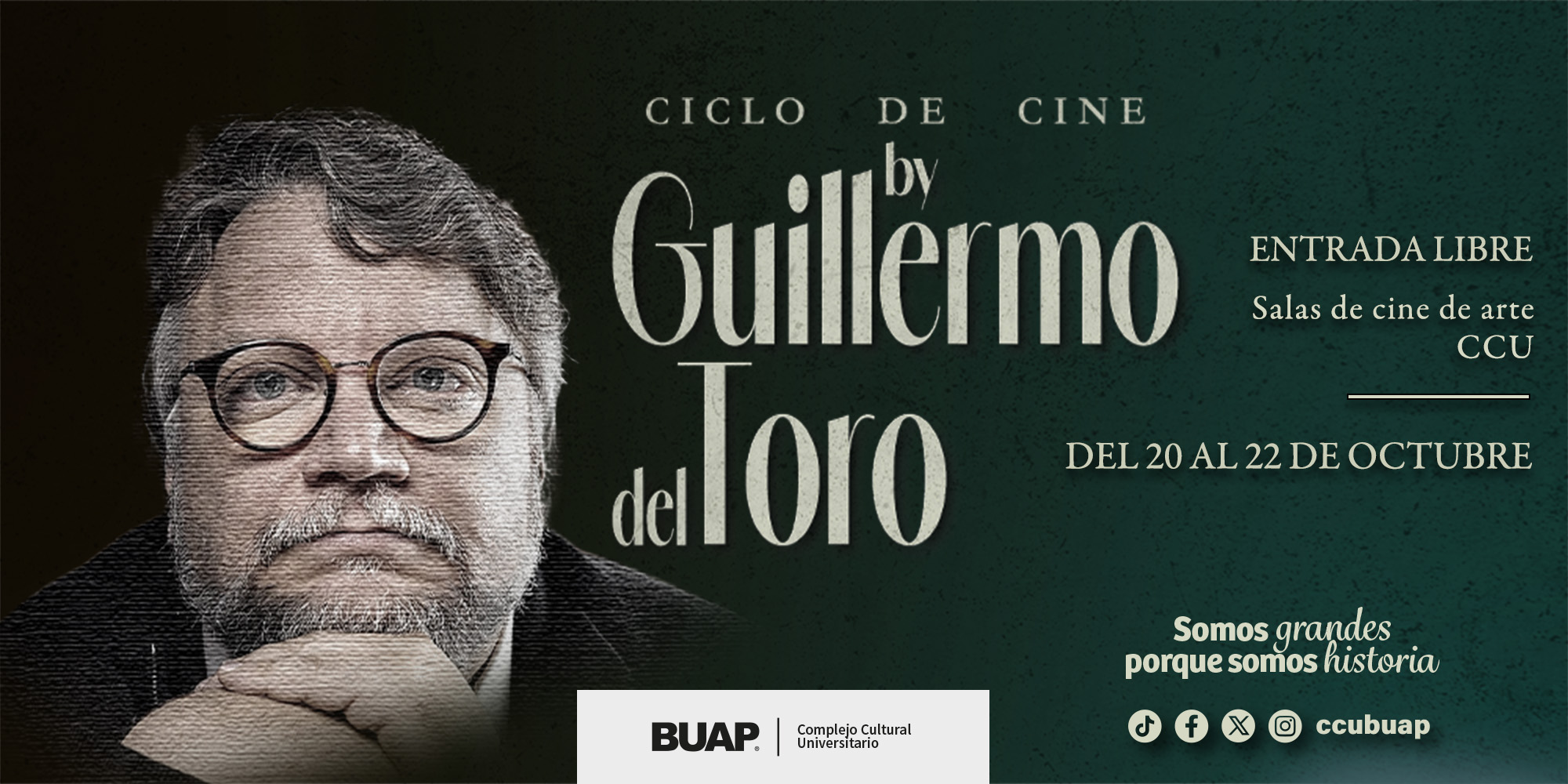 Previo al estreno de 'Frankenstein' de Guillermo del Toro en las salas de cine del CCU