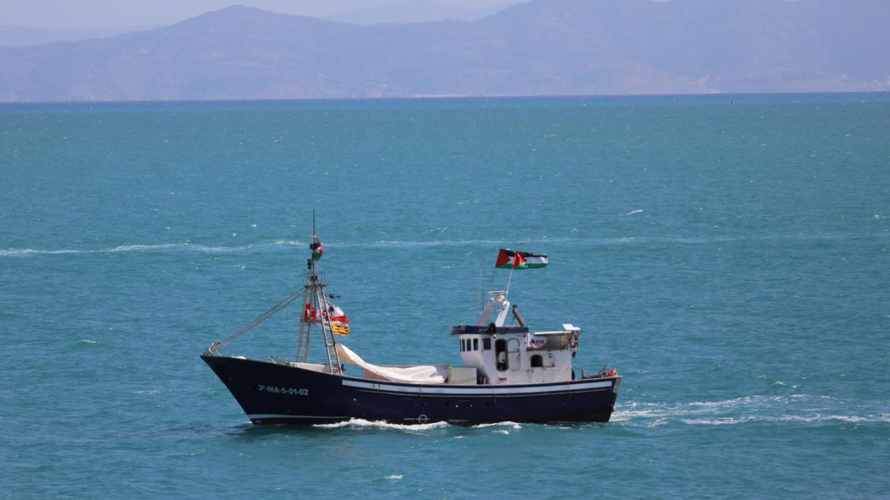Incertidumbre por el Mikeno: barco de la Flotilla pro-Gaza rompe bloqueo pero queda incomunicado