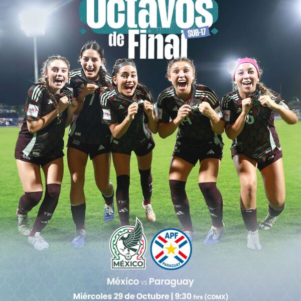 México superó con gol de Citlalli Reyes a Camerún en el Mundial Sub-17 Femenil.
