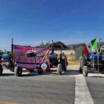 ¡No hay acuerdo! El sector agrícola rechazó la oferta del Gobierno Federal de $6,050 pesos por tonelada de maíz, por lo que el paro nacional continuará. FOTO: Quadratín Bajío.