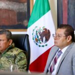 Tras el asesinato de tres policías, incluido su comandanta, el gobierno de Puebla y la Sedena asumieron el control de la seguridad en Huixcolotla. FOTO: Gobierno de Puebla.