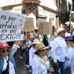 La marcha "Generación Z" en Puebla
