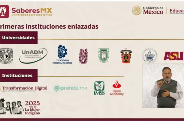México lanza SaberesMX, la nueva plataforma pública con contenido académico gratuito y certificaciones para millones de personas que buscan iniciar o retomar estudios en la era de la IA.