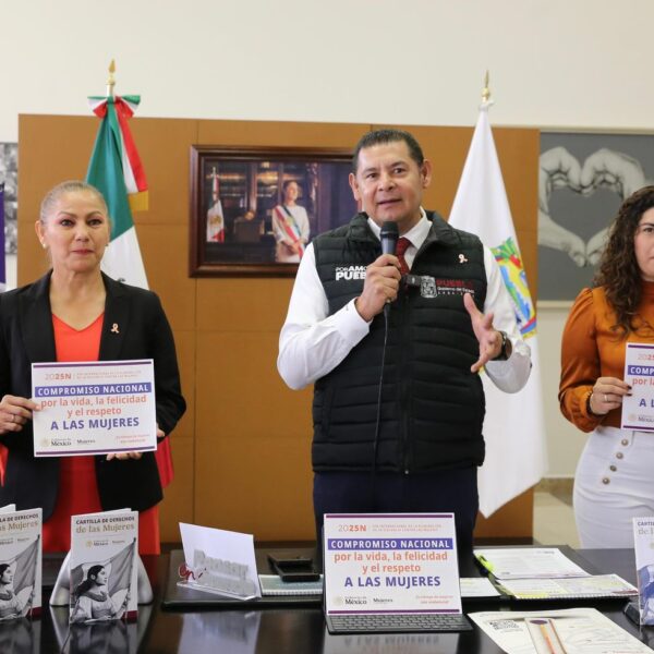 Feminicidios bajaron 45% y la trata casi 49% en Puebla, según el gobierno estatal, que atribuye la reducción a la operación de las Casas "Carmen Serdán". FOTO: Más Noticias.