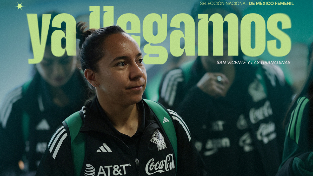 La Selección Mexicana Femenil debuta hoy en la eliminatoria rumbo a Brasil 2027. FOTO: Selección Femenil de México.