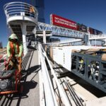 Obras en Vía Atlixcáyotl y en Valsequillo avanzan: las escaleras del CCU quedarán listas en diciembre y el puente de La Panga registra 35% de progreso. FOTO: El Sol de Puebla.