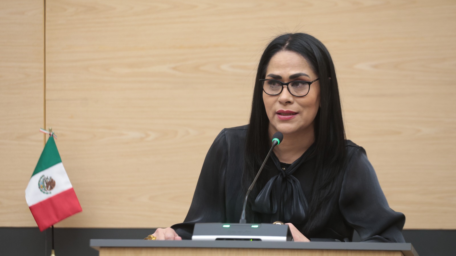 Fedhra Suriano planteó crear en Puebla una Fiscalía Especializada para atender delitos contra menores. FOTO: Reto Diario.