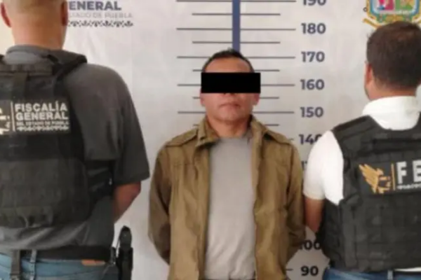 La Fiscalía de Puebla logró la vinculación a proceso de Alejandro N., “La Rana”, policía estatal señalado en la desaparición de Diana Estrella y María Fernanda. FOTO: Fiscalía de Puebla.