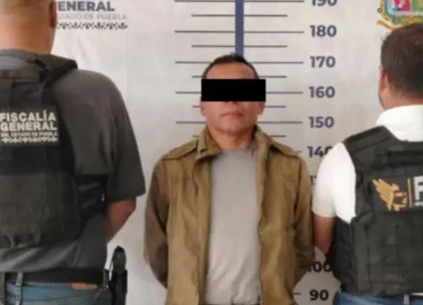 La Fiscalía de Puebla logró la vinculación a proceso de Alejandro N., “La Rana”, policía estatal señalado en la desaparición de Diana Estrella y María Fernanda. FOTO: Fiscalía de Puebla.