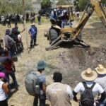 La zona que rodea al Estadio Akron se ha convertido en un corredor de búsqueda: desde 2018, colectivos han hallado más de 450 bolsas con restos humanos en predios de Zapopan. FOTO: Redes sociales.