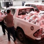 Brigadas del SEDIF atiendió a comunidades afectadas en Jopala con apoyo alimentario y cobijo. FOTO: @DIFGobPue.