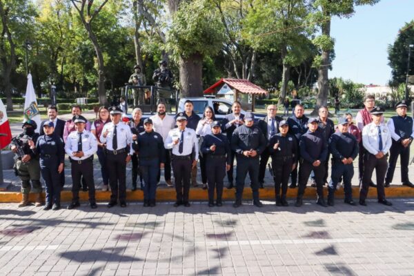 Tonantzin Fernández encabezó la entrega de nuevas unidades para la SSC, con una inversión de 20.5 millones de pesos.