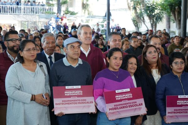 El Presupuesto Participativo permitió equipar a la Secundaria Gustavo Díaz Ordaz, donde estudiantes eligieron en qué invertir los recursos para mejorar su escuela.