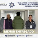 Localizan sano y salvo a menor desaparecido en San Pedro Cholula tras activación inmediata de protocolos de búsqueda Localizan a menor desaparecido.