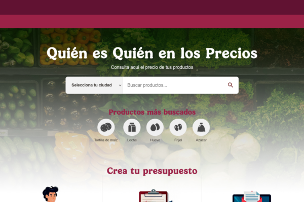 La Profeco habilitó la plataforma “Quién es Quién en los Precios” para que las y los consumidores comparen costos y realicen compras informadas durante el Buen Fin 2025