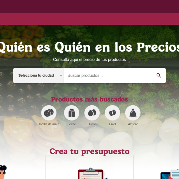 La Profeco habilitó la plataforma “Quién es Quién en los Precios” para que las y los consumidores comparen costos y realicen compras informadas durante el Buen Fin 2025
