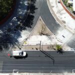 La calle Venus, en la colonia Fovissste San Roque, se somete a trabajos de rehabilitación que abarcan 7 mil metros cuadrados.