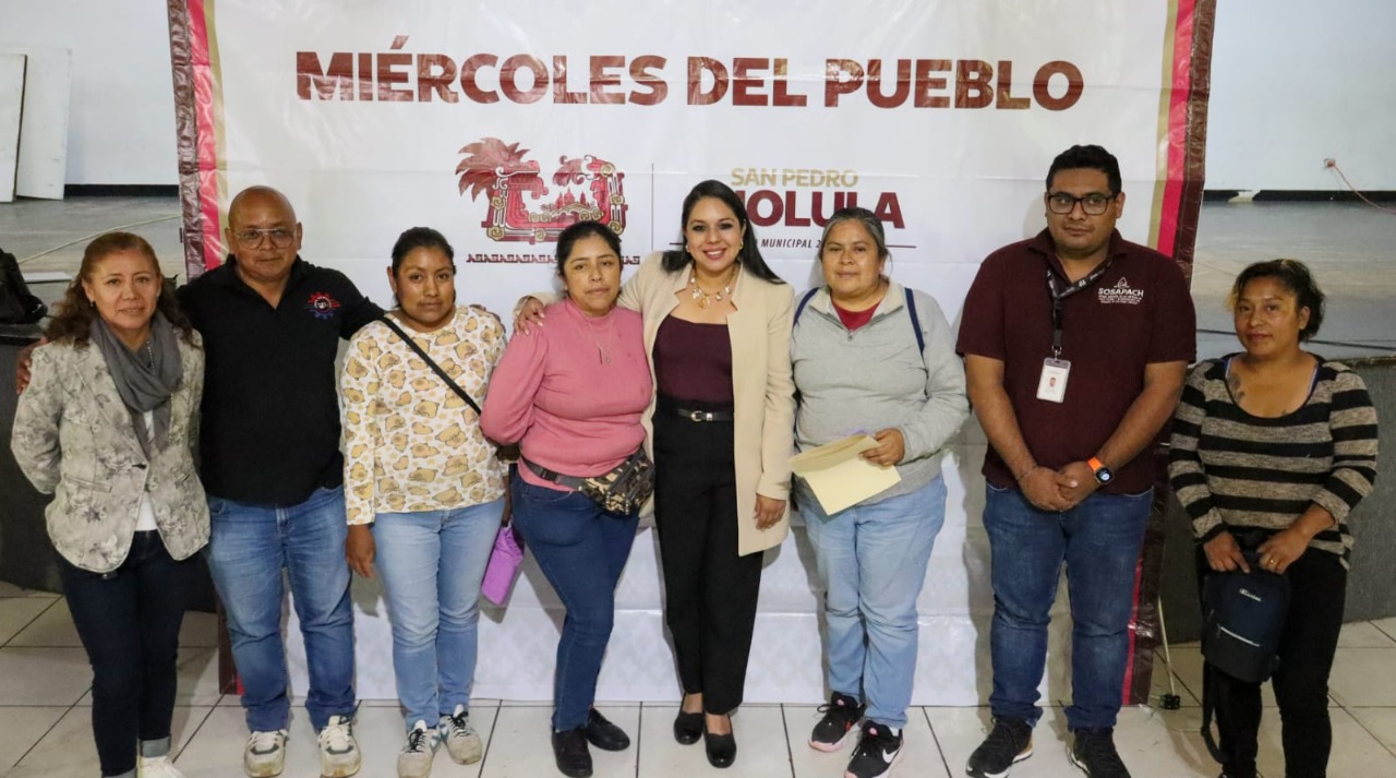 El gobierno de San Pedro Cholula continúa reforzando su vínculo con la ciudadanía a través del programa “Miércoles del Pueblo”.