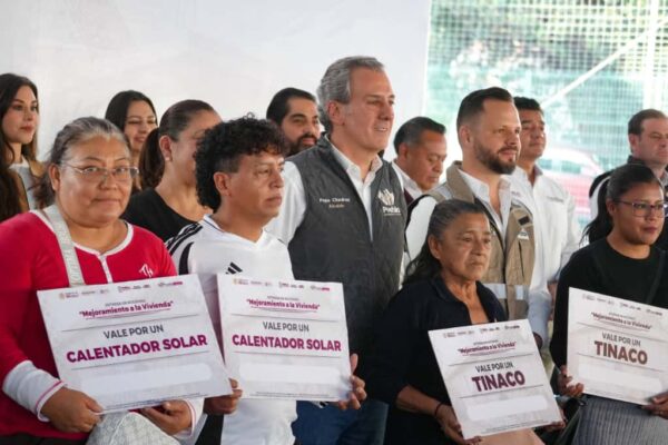 El Ayuntamiento cerró la entrega de equipamientos sustentables en zonas prioritarias, con acciones enfocadas en mejorar el acceso al agua y a la energía para familias de las juntas auxiliares.