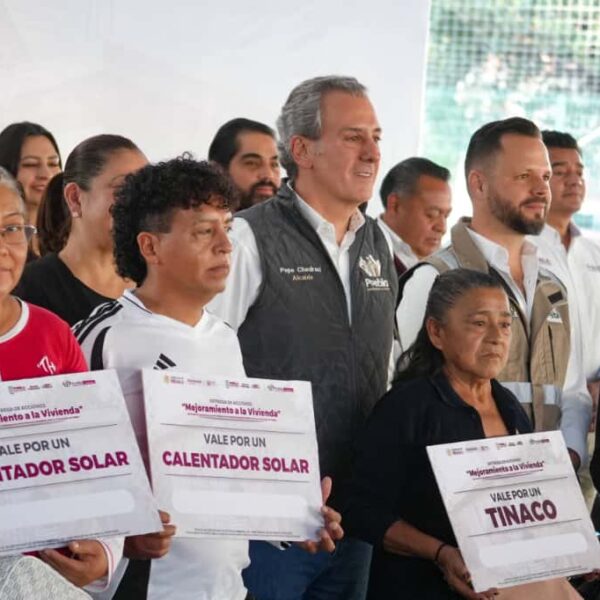 El Ayuntamiento cerró la entrega de equipamientos sustentables en zonas prioritarias, con acciones enfocadas en mejorar el acceso al agua y a la energía para familias de las juntas auxiliares.