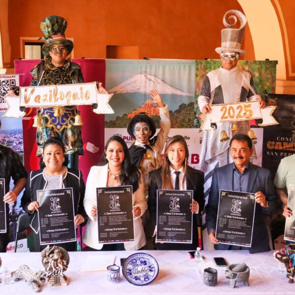 San Pedro Cholula presentó el Vaniloquio 2025, un festival con 32 años de historia que incluirá actividades culturales desde las 14:00 horas y el tradicional repique de campanas a las 20:00 en el primer cuadro de la ciudad.