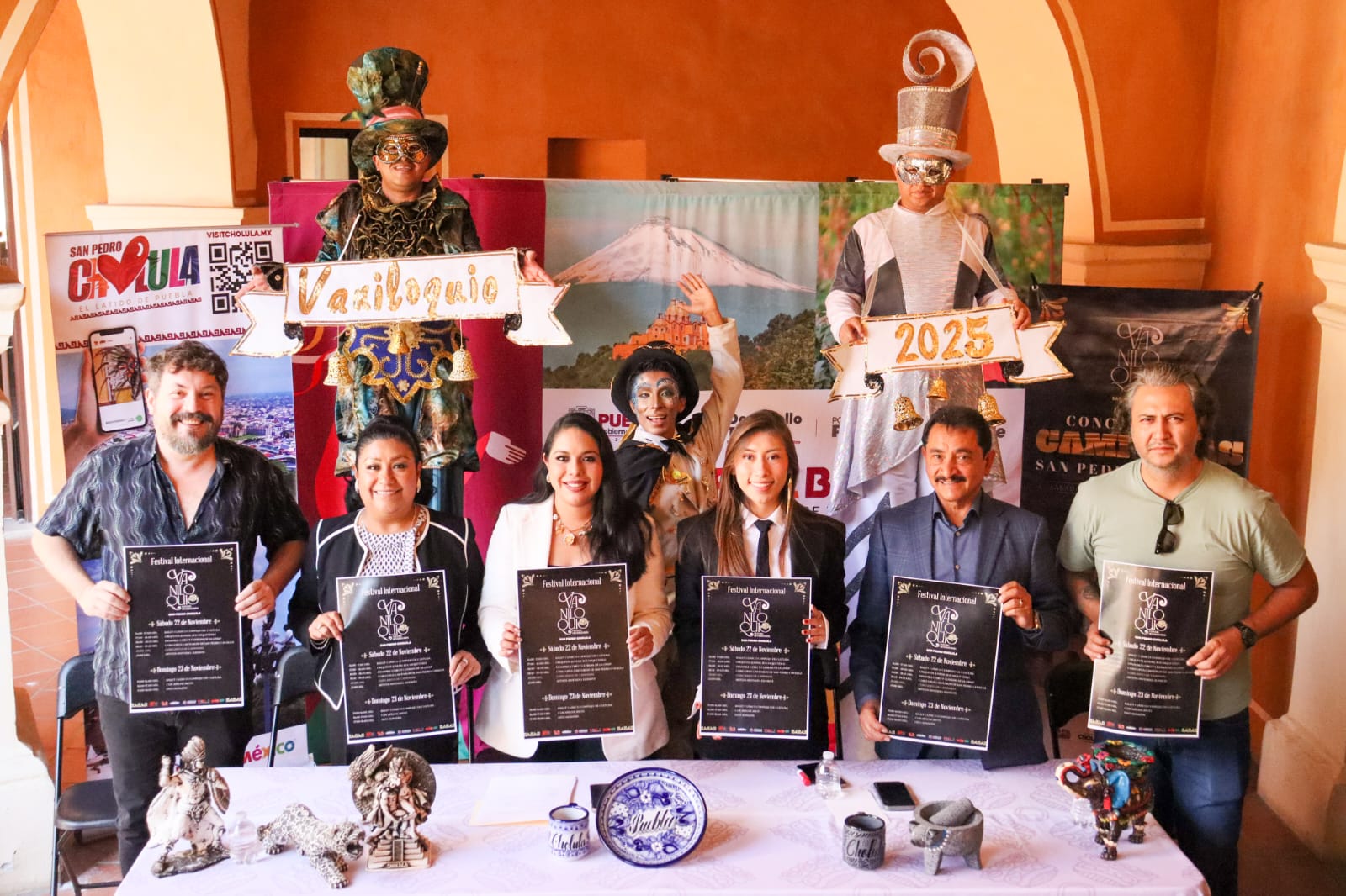 San Pedro Cholula presenta el Vaniloquio 2025 con actividades culturales y concierto de Elefante