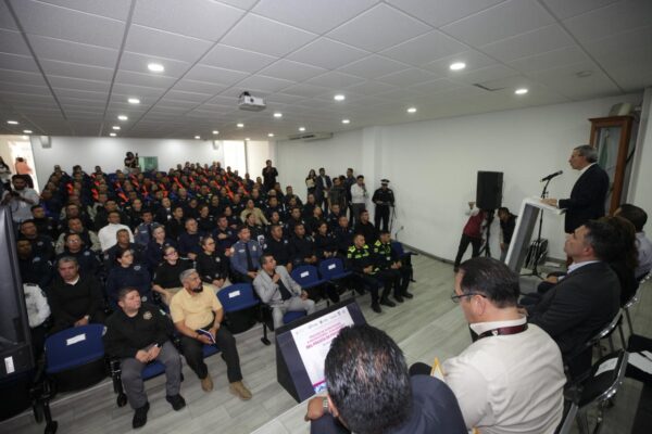 La Academia Policial de la SSC en Puebla inició el proceso de acreditación para aspirantes a instructores–evaluadores de la Policía de Proximidad, con la participación de 46 elementos provenientes de seis estados.